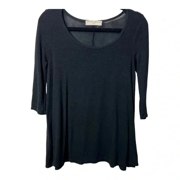 0575. Urban OUTFITTERS “PROJECT SOCIAL T” TUNIC TOP‎ BLACK IN COLOR SIZE SM - Picture 4 of 9